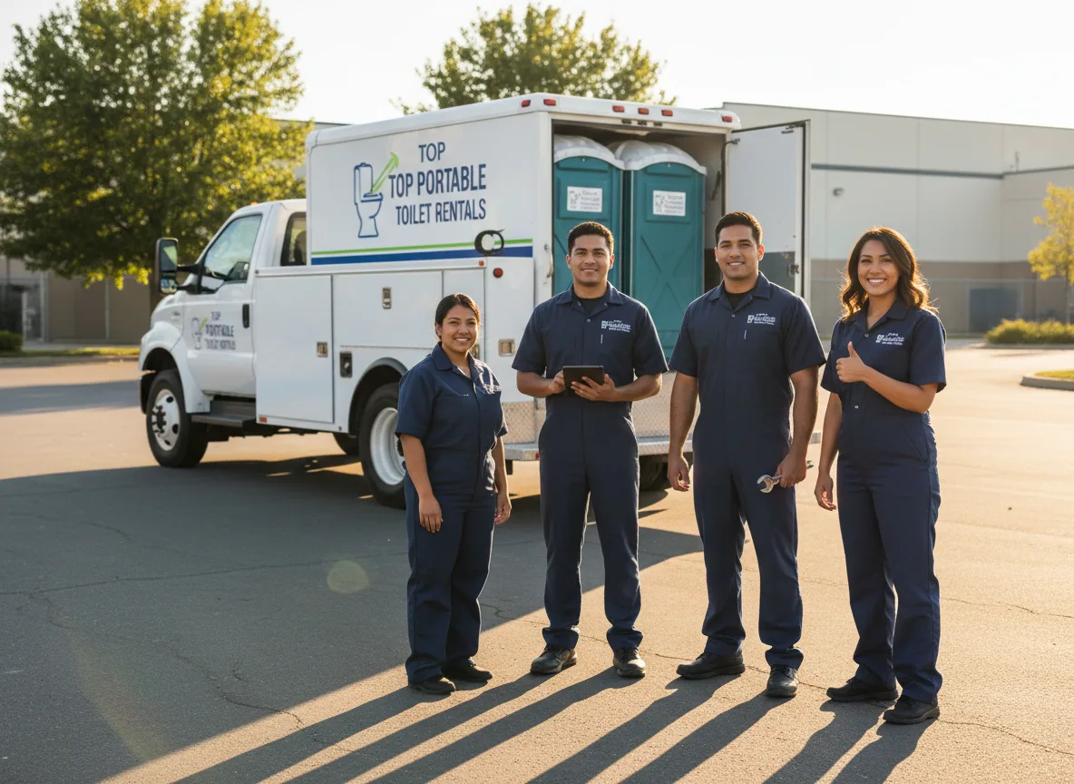 Short Term Porta Potty Rental company in Badger, CA
